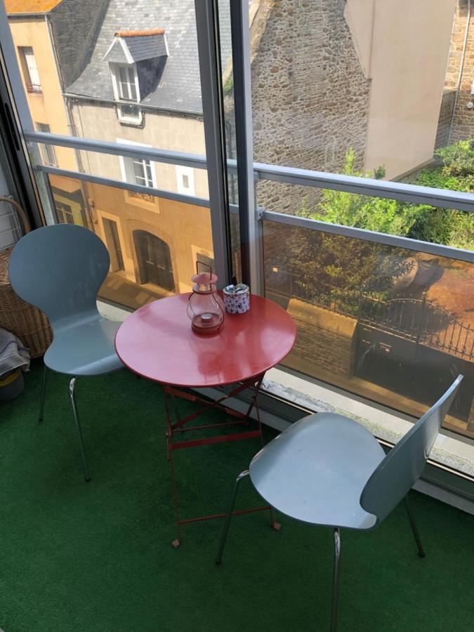 Studio Bord De Plage Des Bas Sablons Saint Malo Екстериор снимка