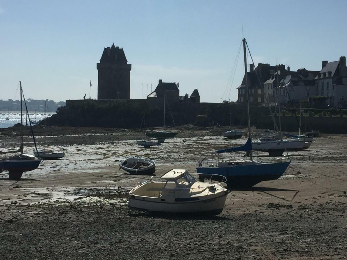Studio Bord De Plage Des Bas Sablons Saint Malo Екстериор снимка
