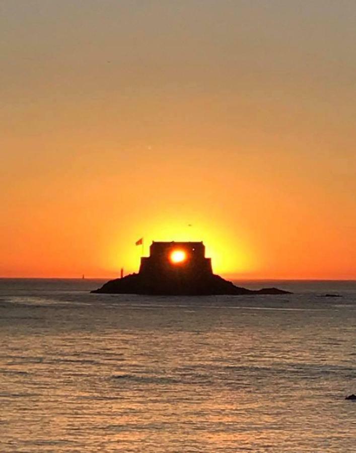 Studio Bord De Plage Des Bas Sablons Saint Malo Екстериор снимка